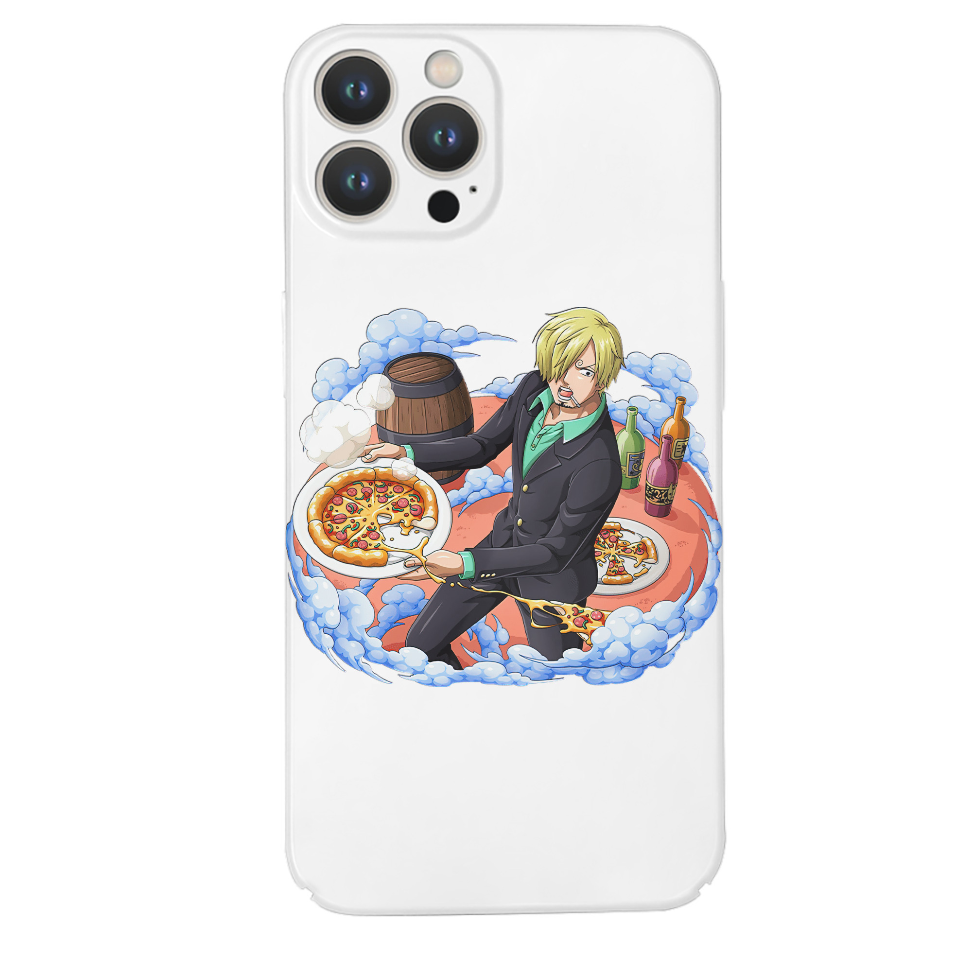 （画像用） ワンピース サンジ ONE PIECE Sanji 【iPhone 14シリーズ対応】ハードケース